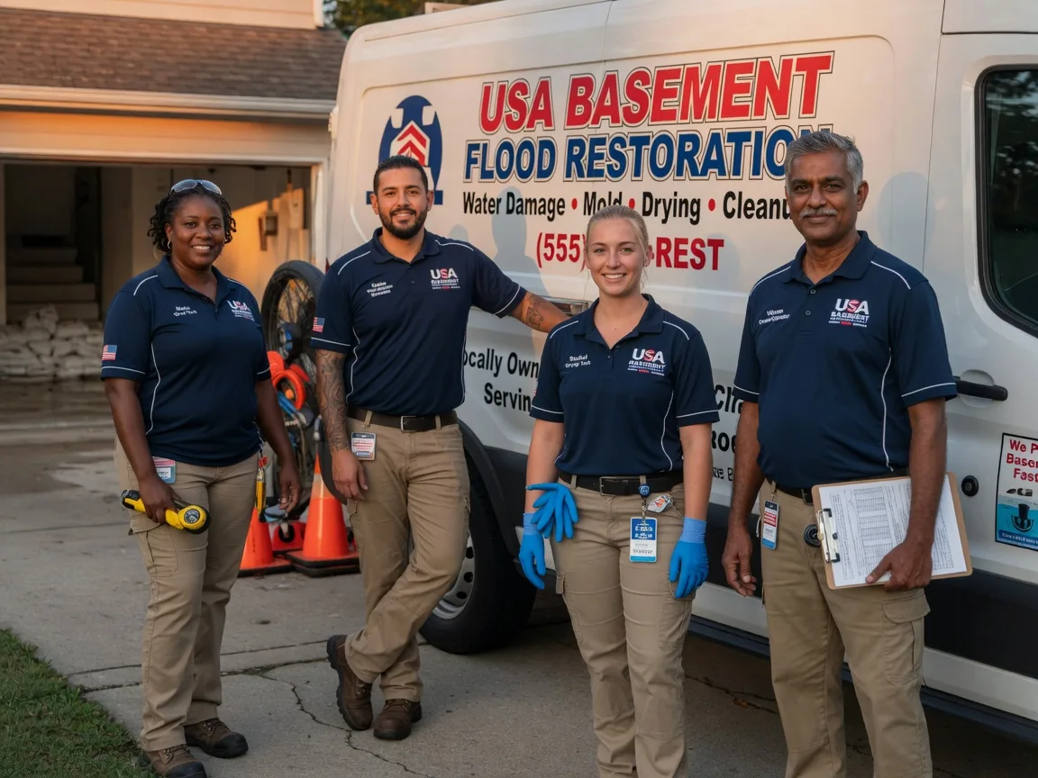 Basement Flood Cleanup company in Wales, ND